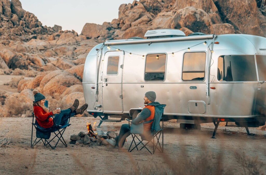 Roamaroo Airstream in the Desert