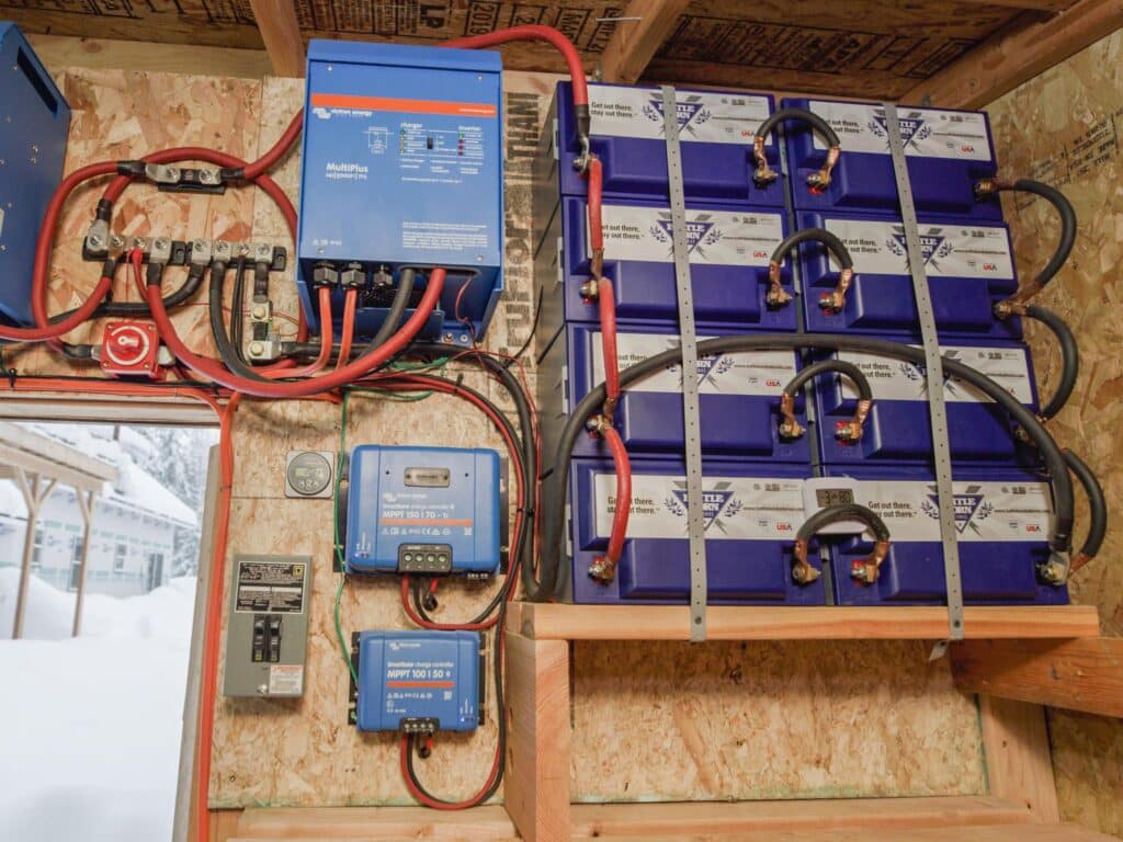 Martin Johnson's Off Grid Battle Born Batteries and Victron System