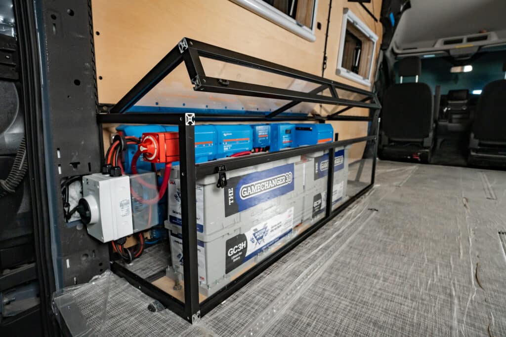 GC3 Battle Born Batteries in Van Electrical System