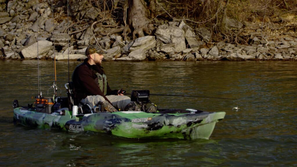 Small Town Bassin' in Angling Kayak