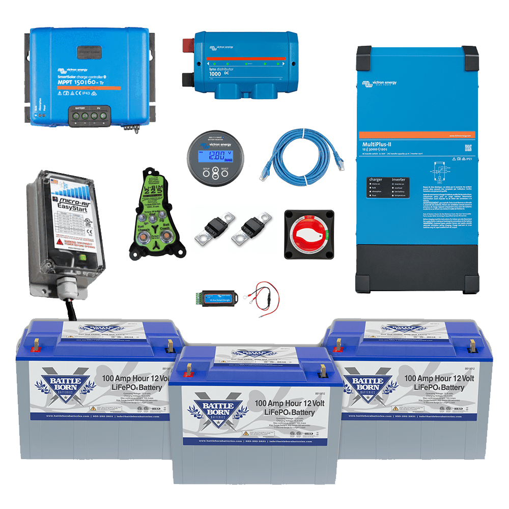 Battle Born Energy Towable 50A Kit 300Ah