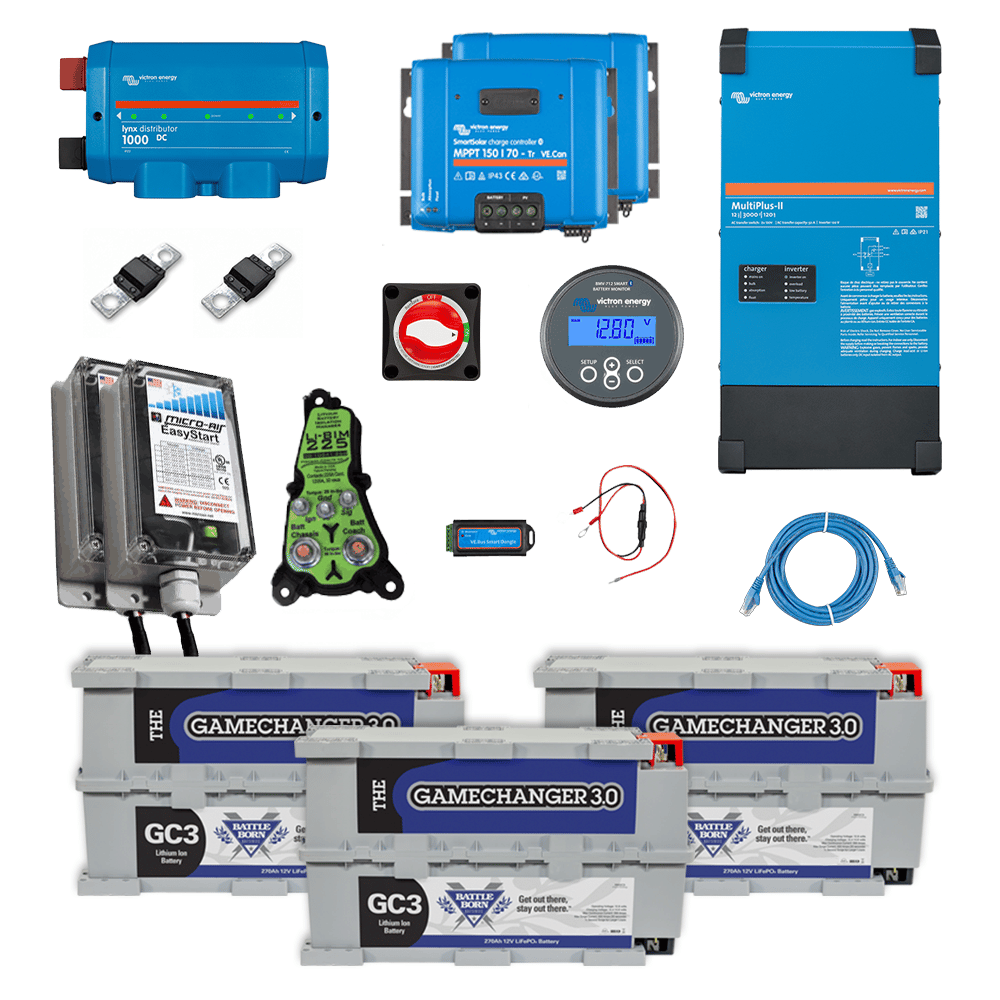 Battle Born Energy Towable 50A GC3 Kit 810Ah