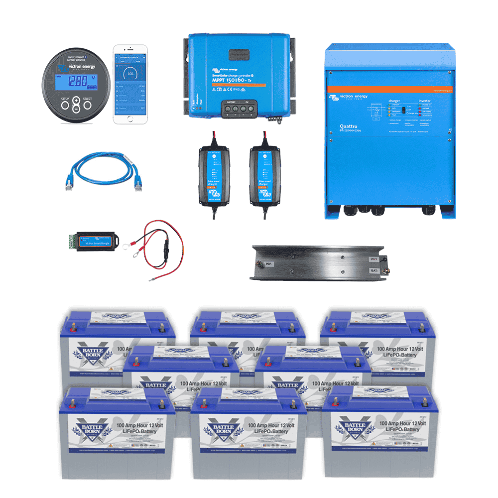 Battle Born Energy Off Grid 48V 200Ah Kit