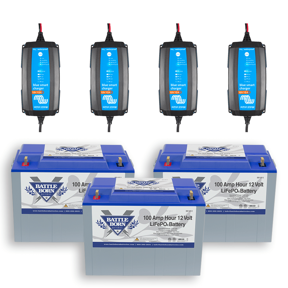 Battle Born Energy Trolling Motor 100Ah Kit